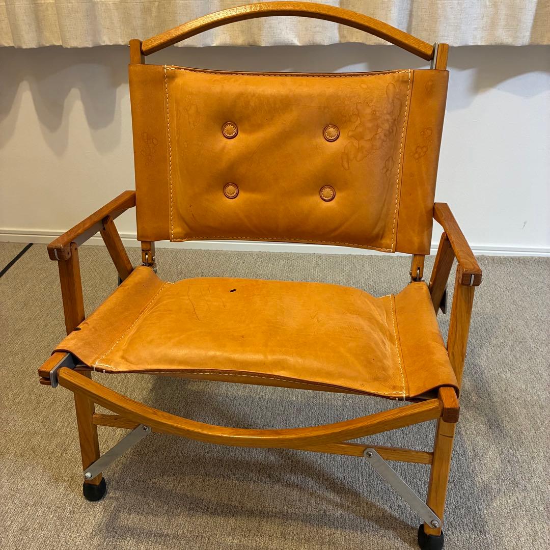 ピノワークス レザークッション カーミットチェアワイド NOVITA付き