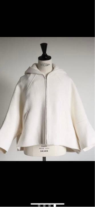 gypsohila ショートコート　ayako ホワイト　完売