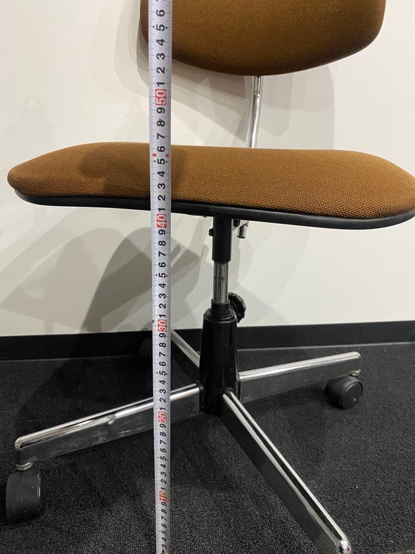 ヴィンテージ チェア　　昭和　レトロ　ノーリツ　アルミ　アンティーク