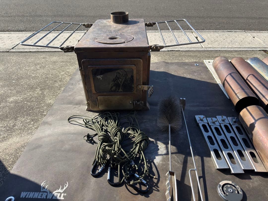 kozzyウィンナーウェルノマドビュー　Lサイズ　延長煙突、二重煙突