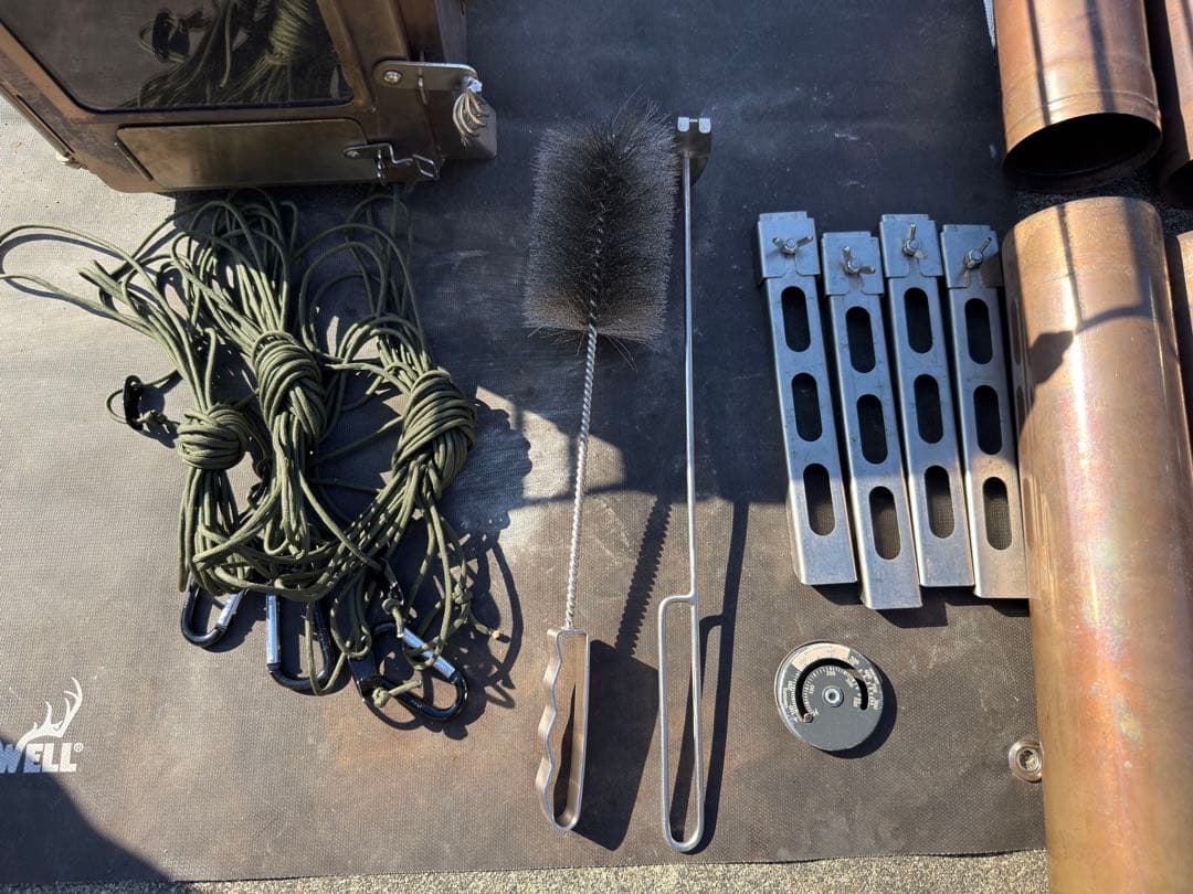 kozzyウィンナーウェルノマドビュー　Lサイズ　延長煙突、二重煙突