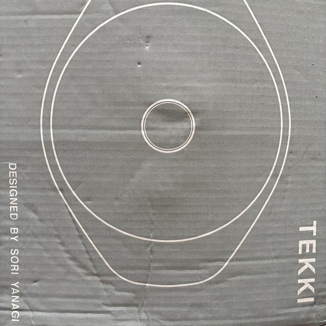 [未使用] 南部鉄器　鍋　柳宗理　22cm IH対応　ステンレス製蓋付