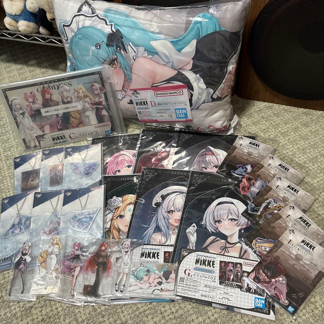 一番くじ 勝利の女神 ニケ NIKKE C賞 D賞 E賞 G賞 H賞 I賞