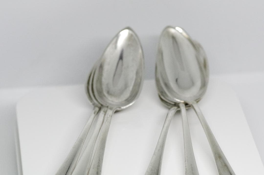 No5【純銀・ソリッドシルバー】 6本セットスプーン