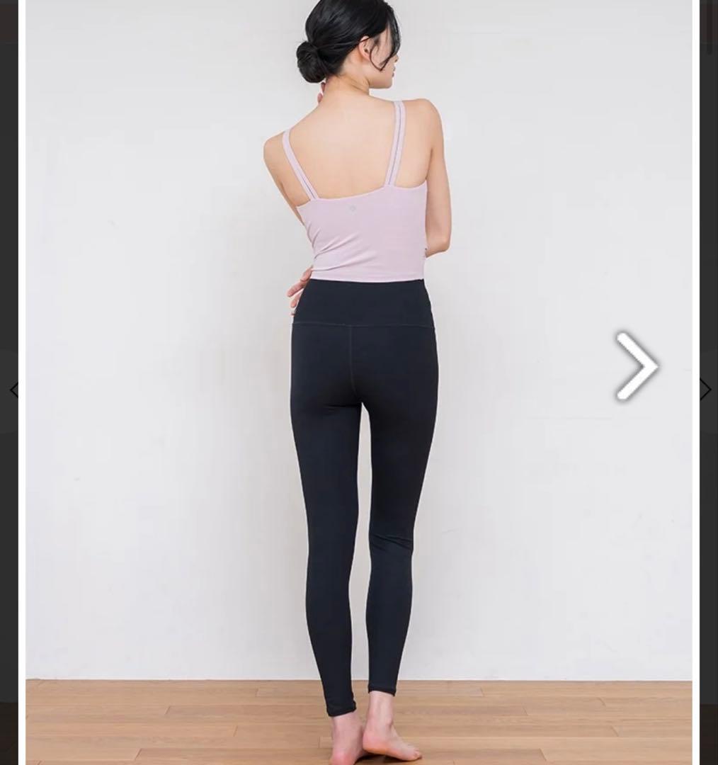 新品SUKALAショートクロスキャミソール＆レギンスセットアップピンクSバーム付