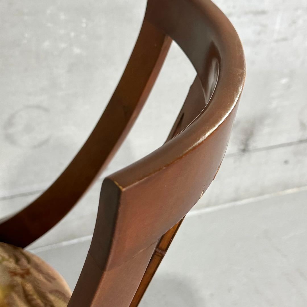 ✦ネオクラシカル様式✦透かし彫り×メダリオン装飾 ダイニングチェア アンティーク