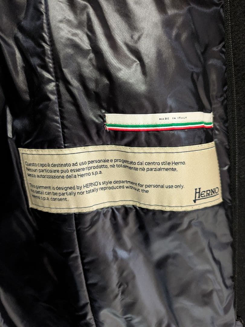 HERNO ヘルノ ドッキングウールコート