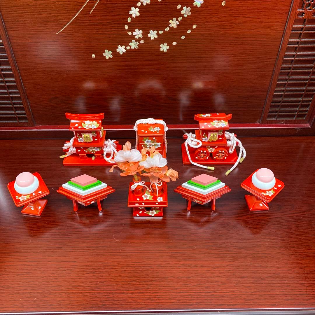 【106】15号６品セット雛道具p