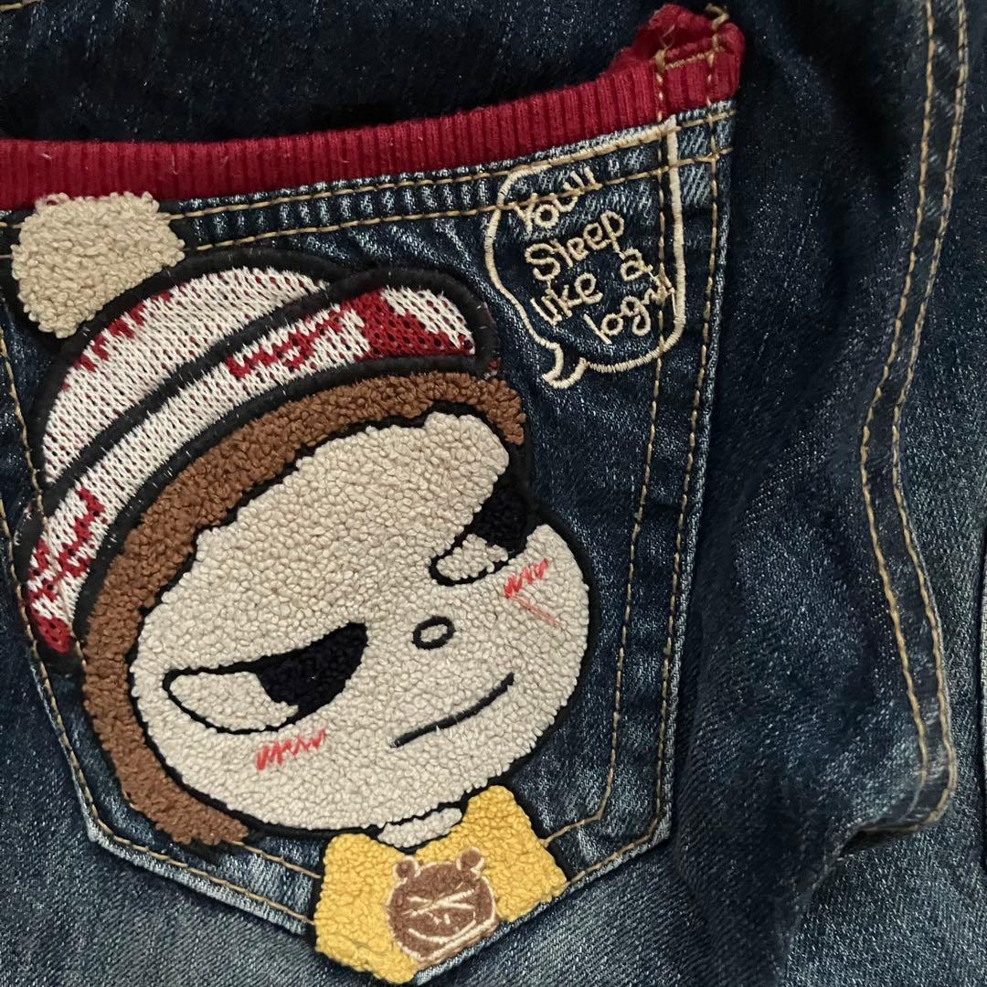 ロリータジーンズ LOLITA JEANS デニム 奈良美智さんコラボ XS