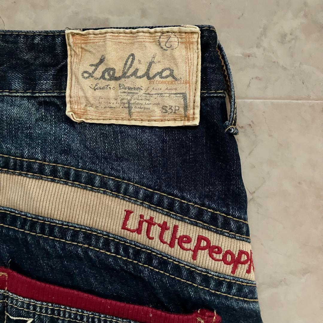 ロリータジーンズ LOLITA JEANS デニム 奈良美智さんコラボ XS