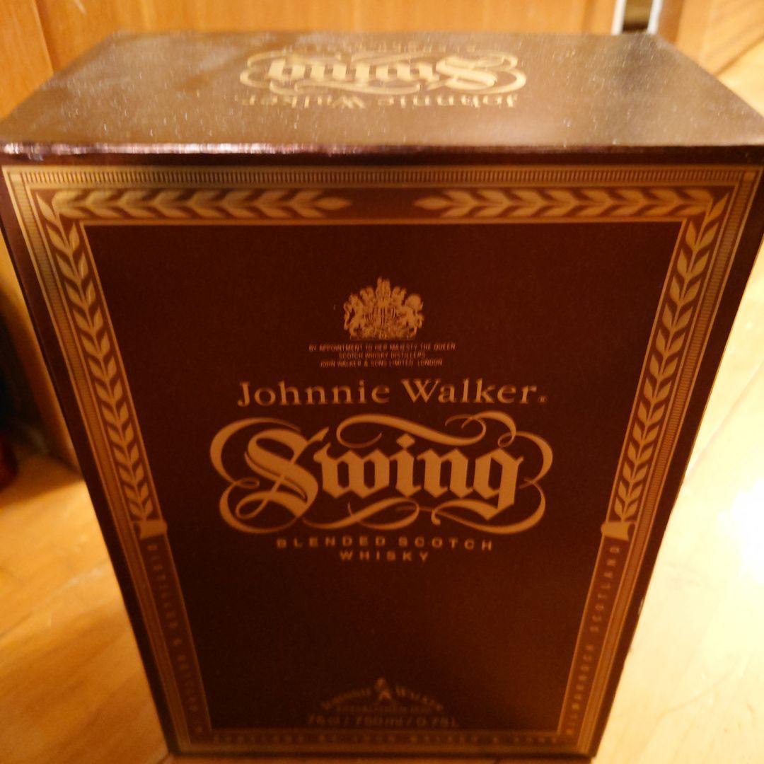 Johnnie Walker Swing ブレンデッドスコッチウイスキー　箱付き