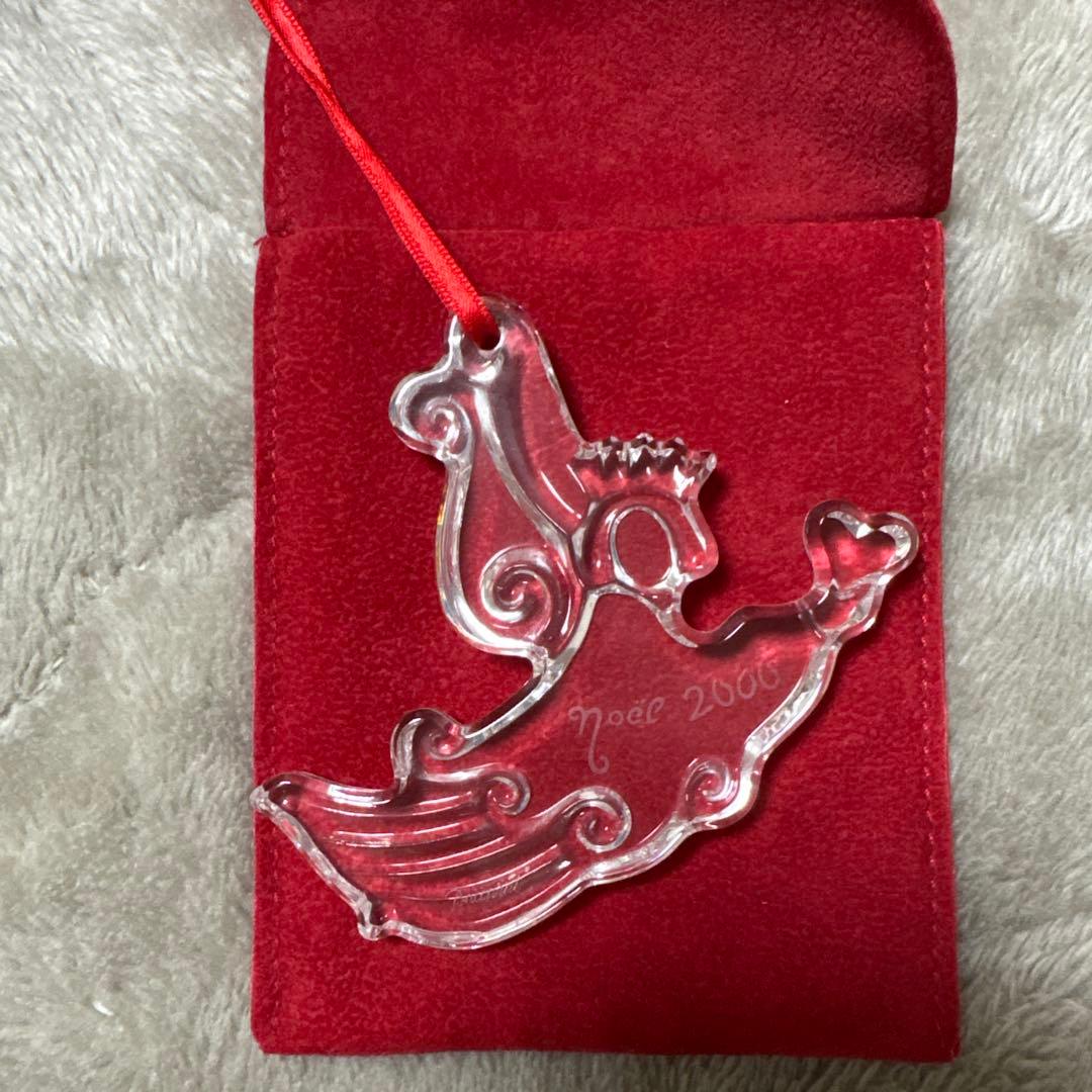 バカラ Baccarat クリスマスオーナメント 2000 エンジェル