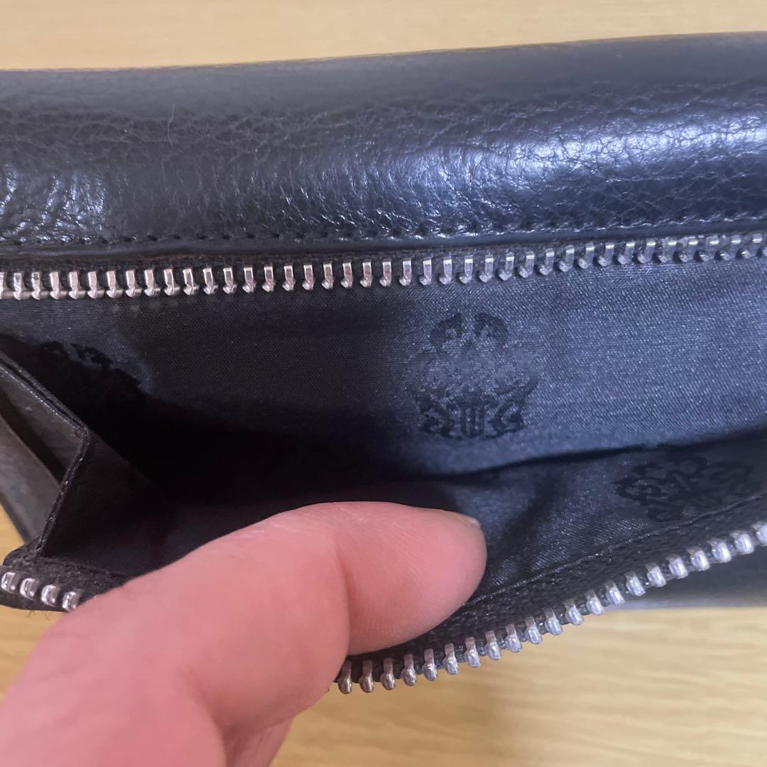 【年越特価】CHROME HEARTS WAVE ウォレット　インボイス付属