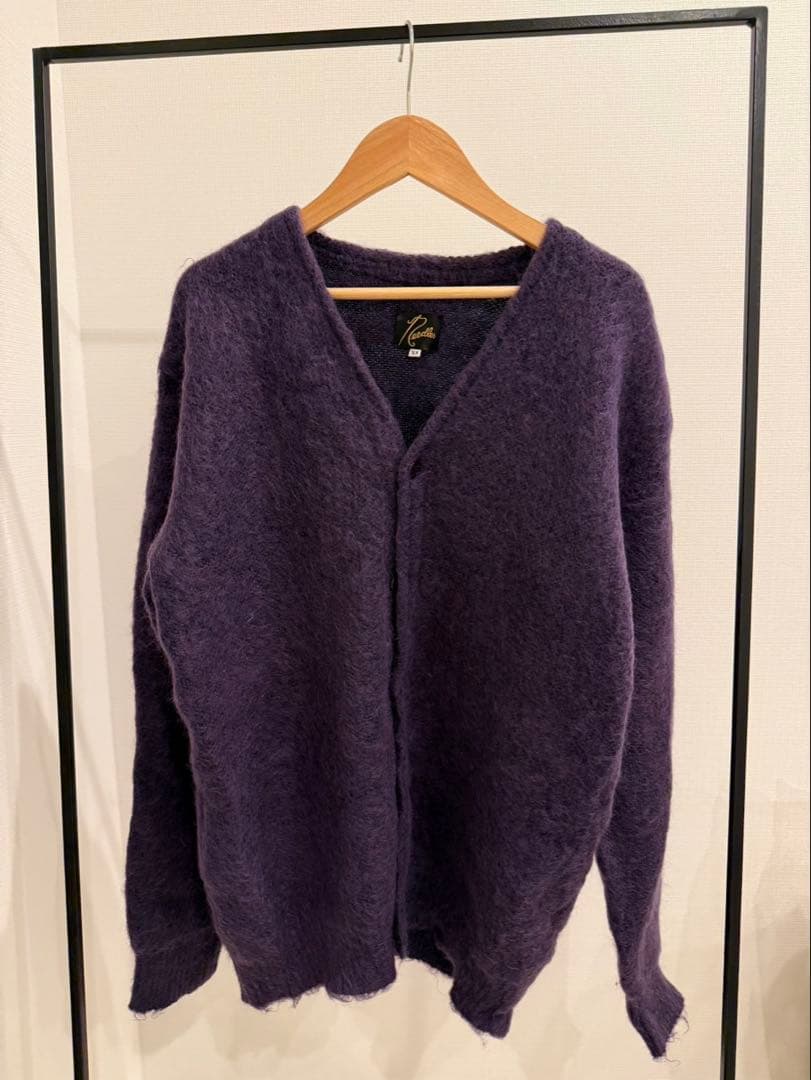 NEEDLES ニードルス　MOHAIR CARDIGAN SOLID