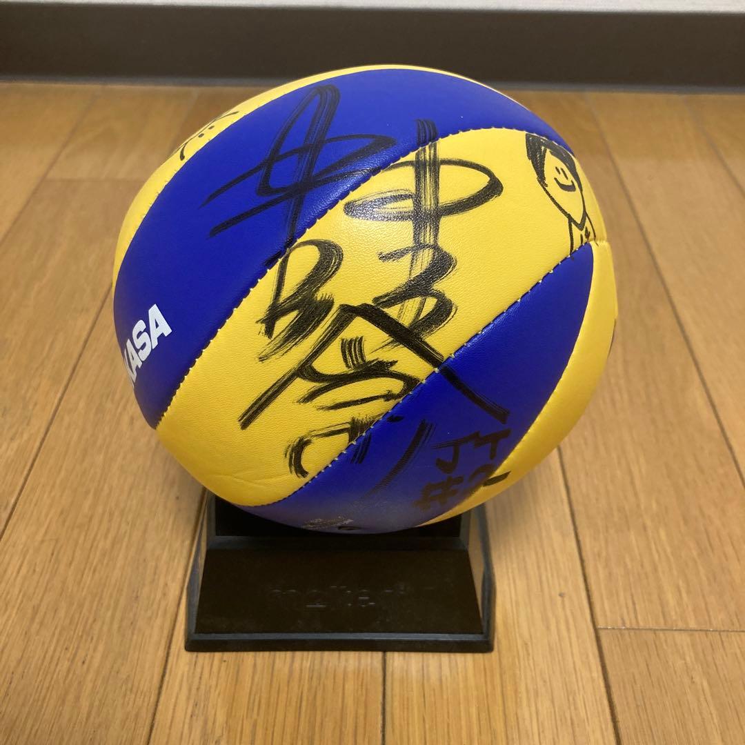 貴重！バレー　大阪マーヴェラス　林琴奈　直筆サイン&メッセージ入りボール