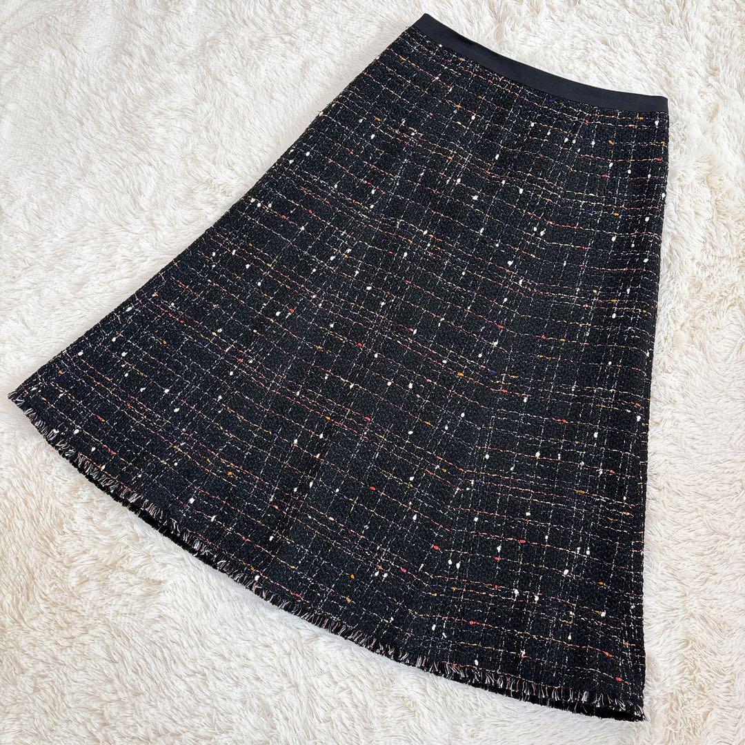 2024年モデル☆ 23区 GIOLICAカラーミックスツイード スカート