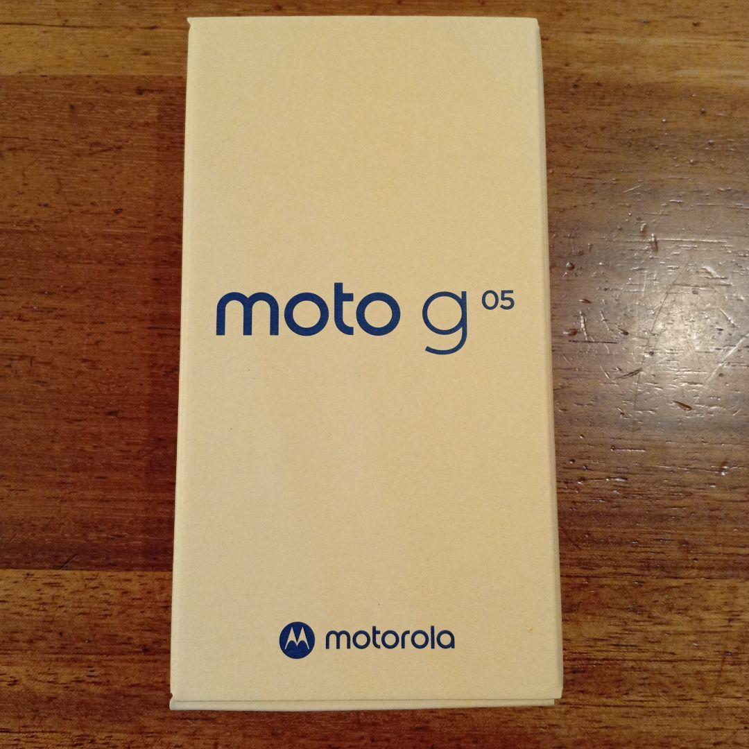 【新品未開封！】motog05　フラッシュラベンダー