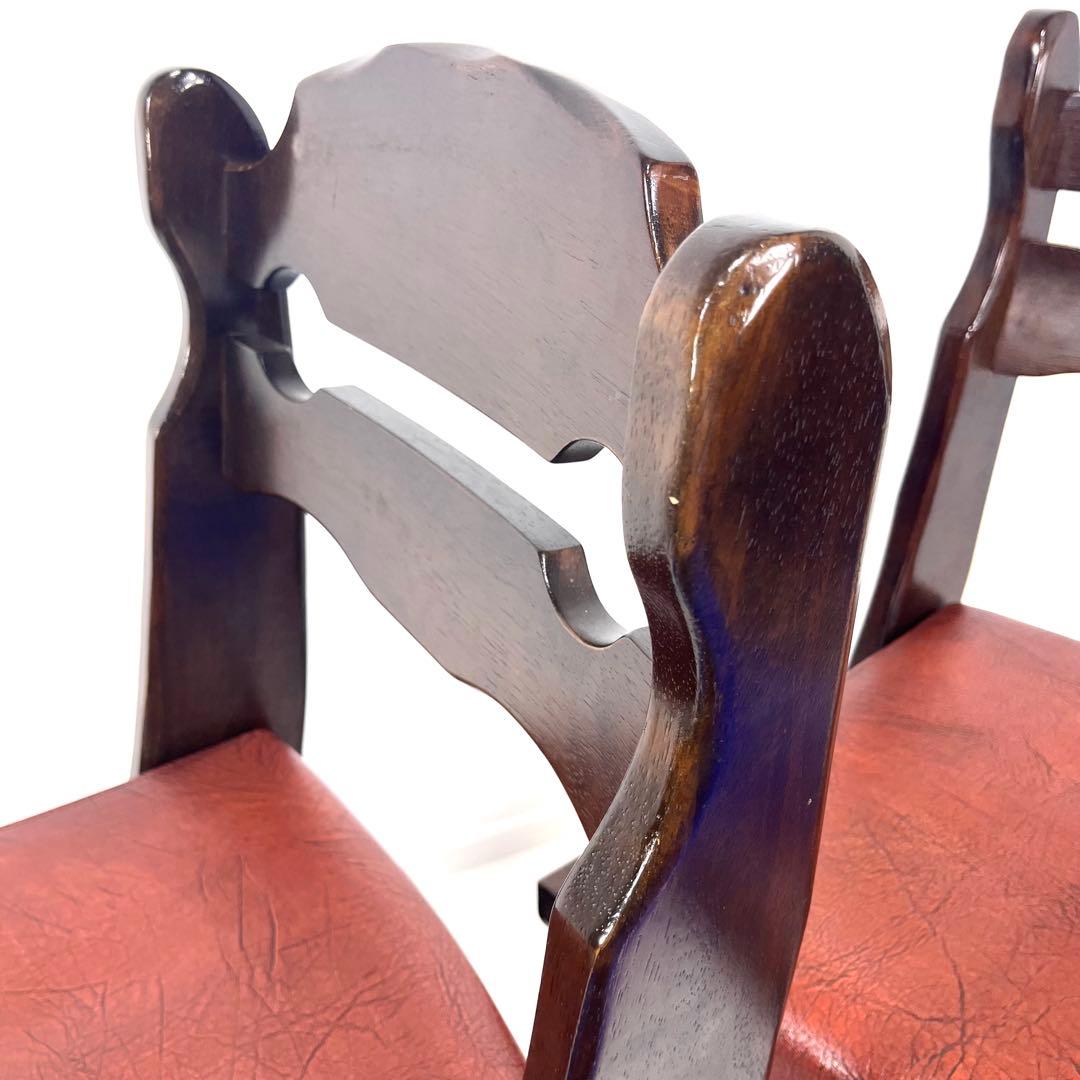 カリモクkarimoku RUSTIC ルスティックダイニングチェア2脚　①