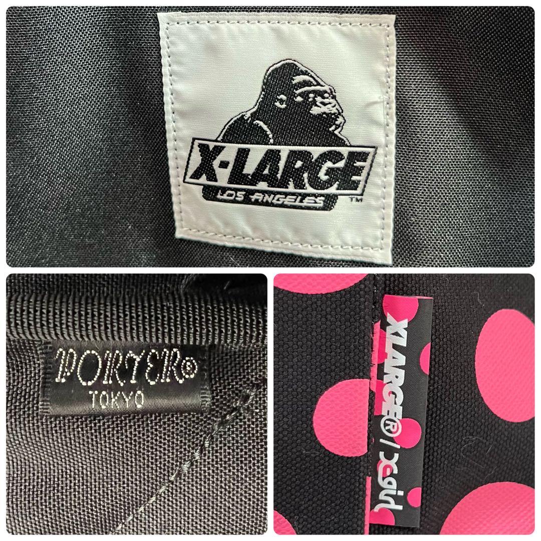 希少極美品✨ポーター×草間彌生×XLARGE×X-Girl メッセンジャーバッグ
