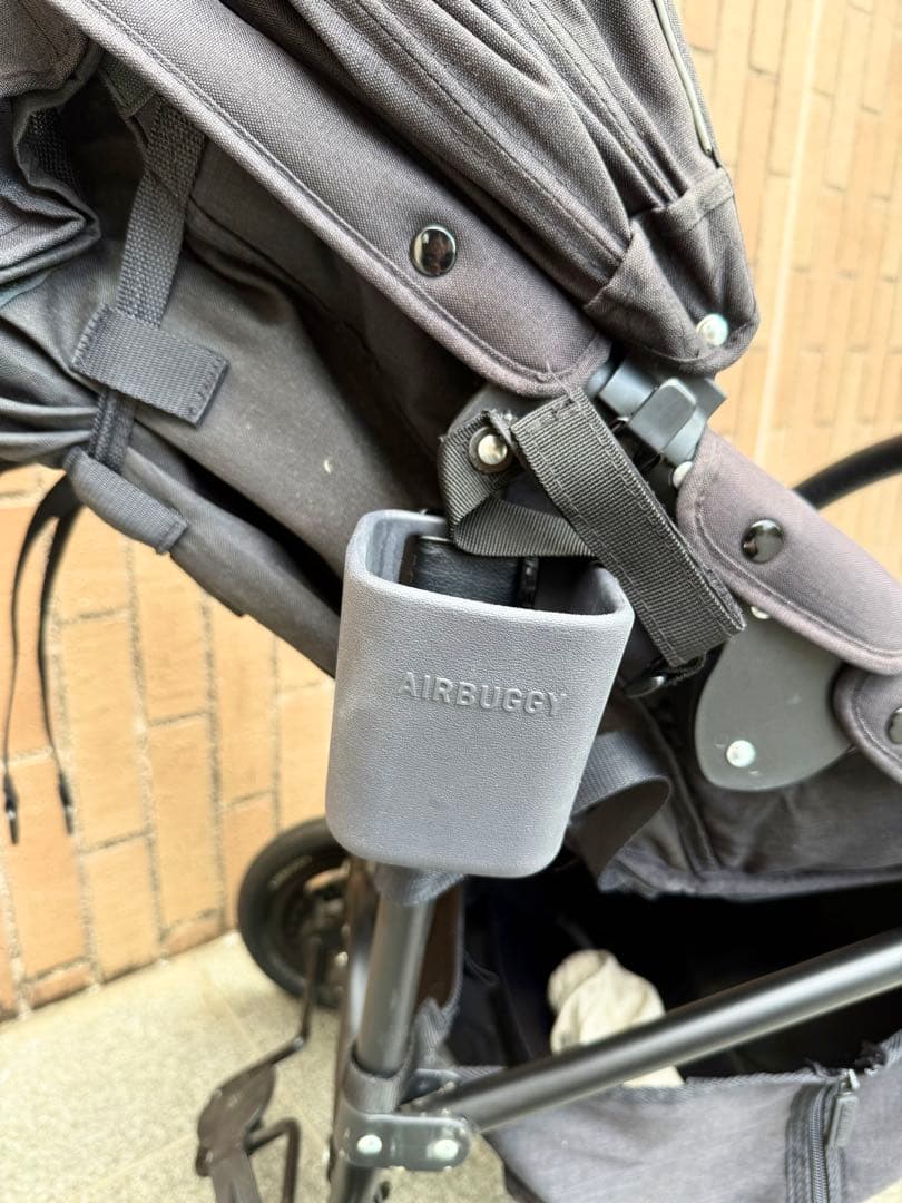 エアバギー ココブレーキEX フロムバース 黒 3輪 ベビーカー 新生児 お洒落