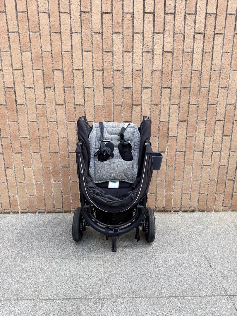 エアバギー ココブレーキEX フロムバース 黒 3輪 ベビーカー 新生児 お洒落