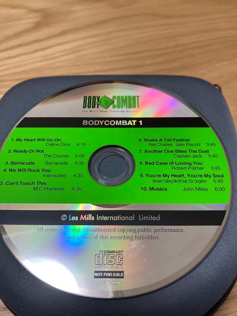 洋楽 BODYCOMBAT 1 CD