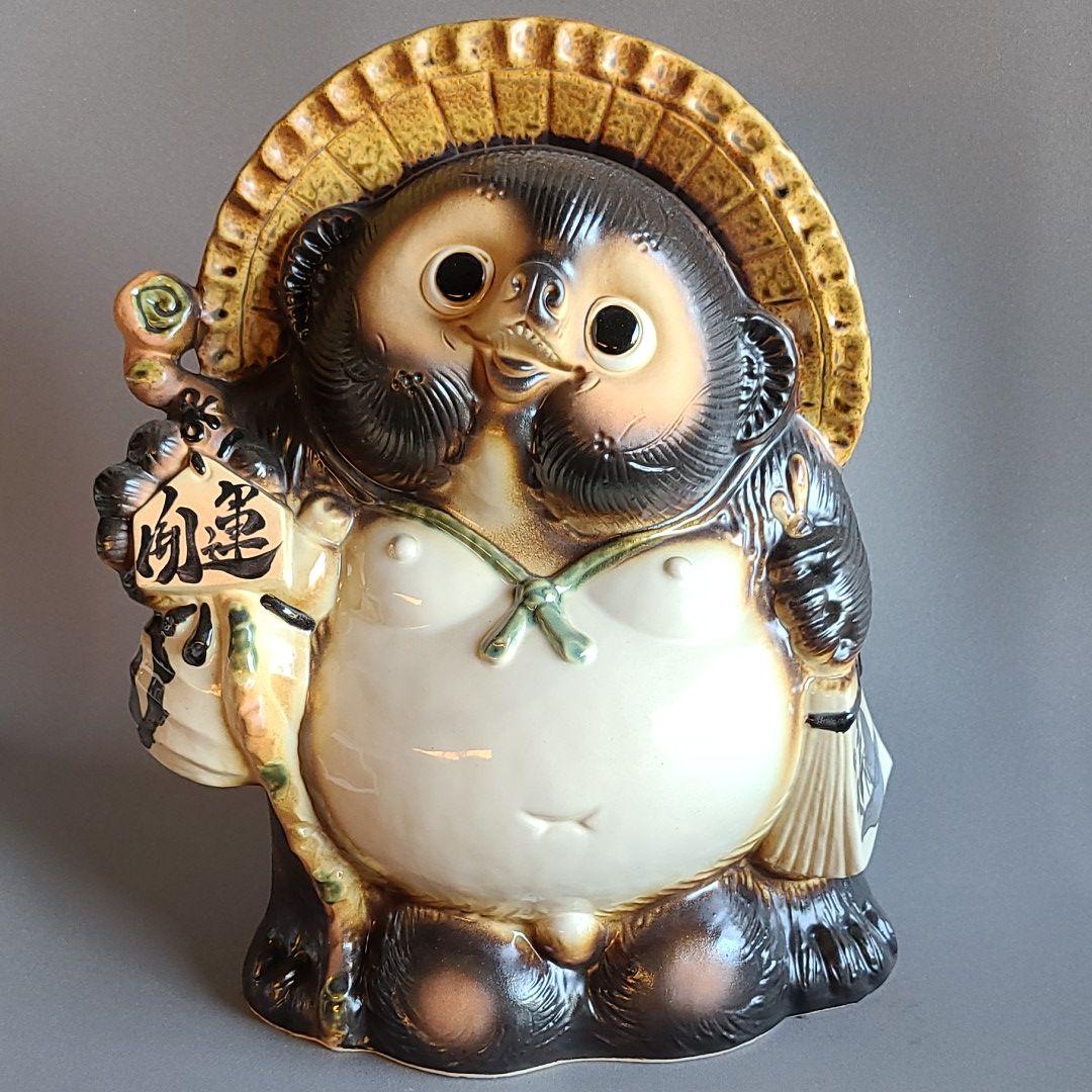 チョー縁起物❗信楽焼狸 高さ４２cm