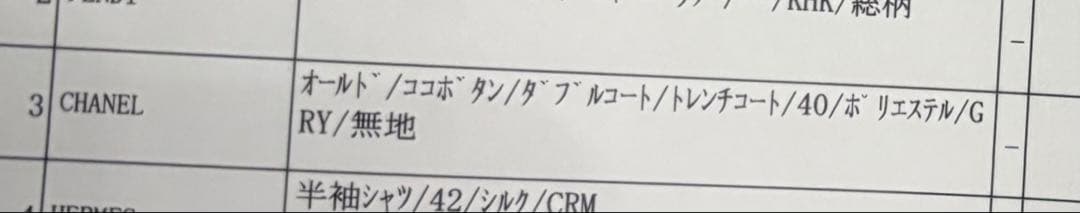 a*n様 CHANEL シャネル ヴィンテージ Double Coat コート