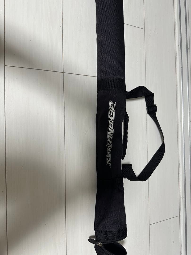 レガシー 軟式バット 黒/赤 バットケース付き