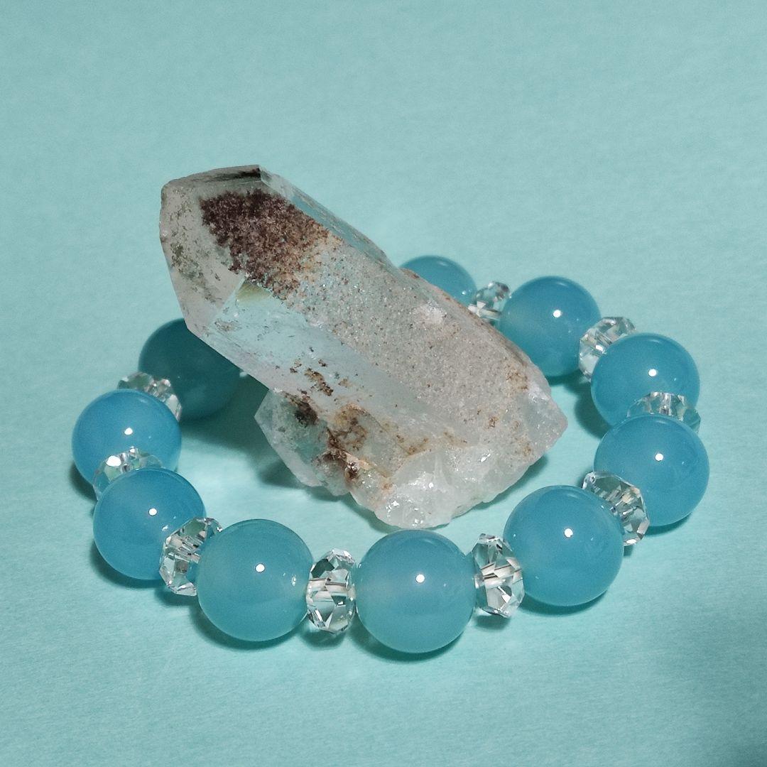 パワーストーン　天然石　ガーデンクリスタル　レインボー入り　28g　No.880