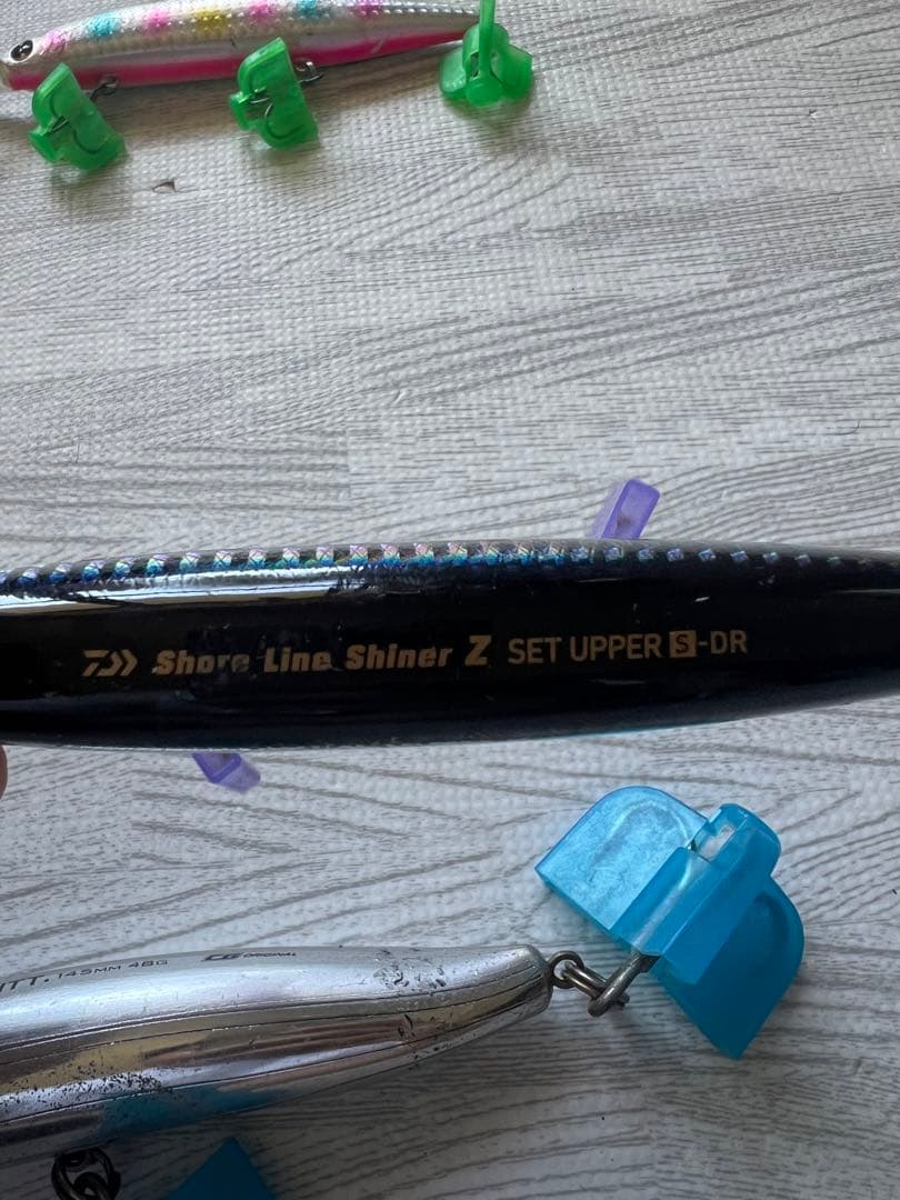 中古　ルアーセット　20セットケース付き