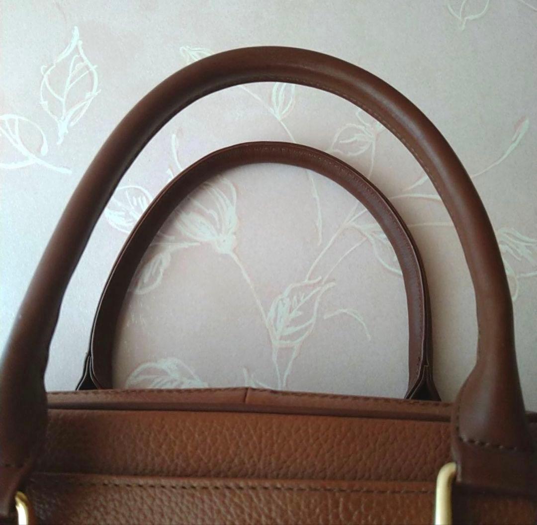 値下げ☆バーバリーミニボストンバッグ ショルダー ノバチェック レザー ブラウン