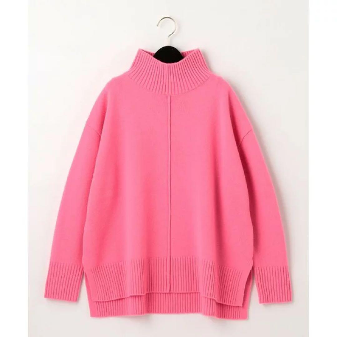 Diagramリラクシールーズニット　ピンク　 グレースコンチネンタル　タートル