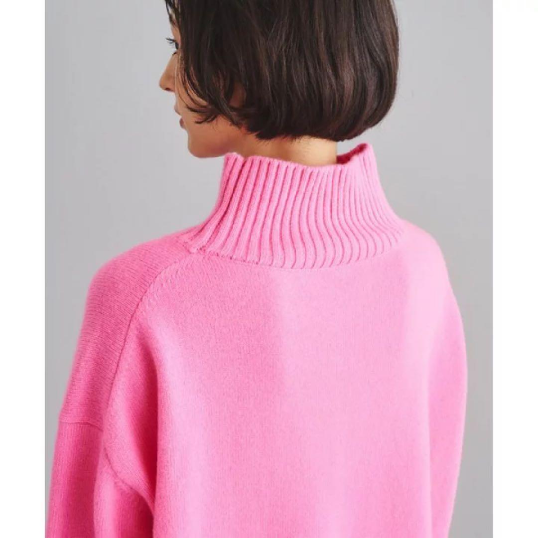 Diagramリラクシールーズニット　ピンク　 グレースコンチネンタル　タートル