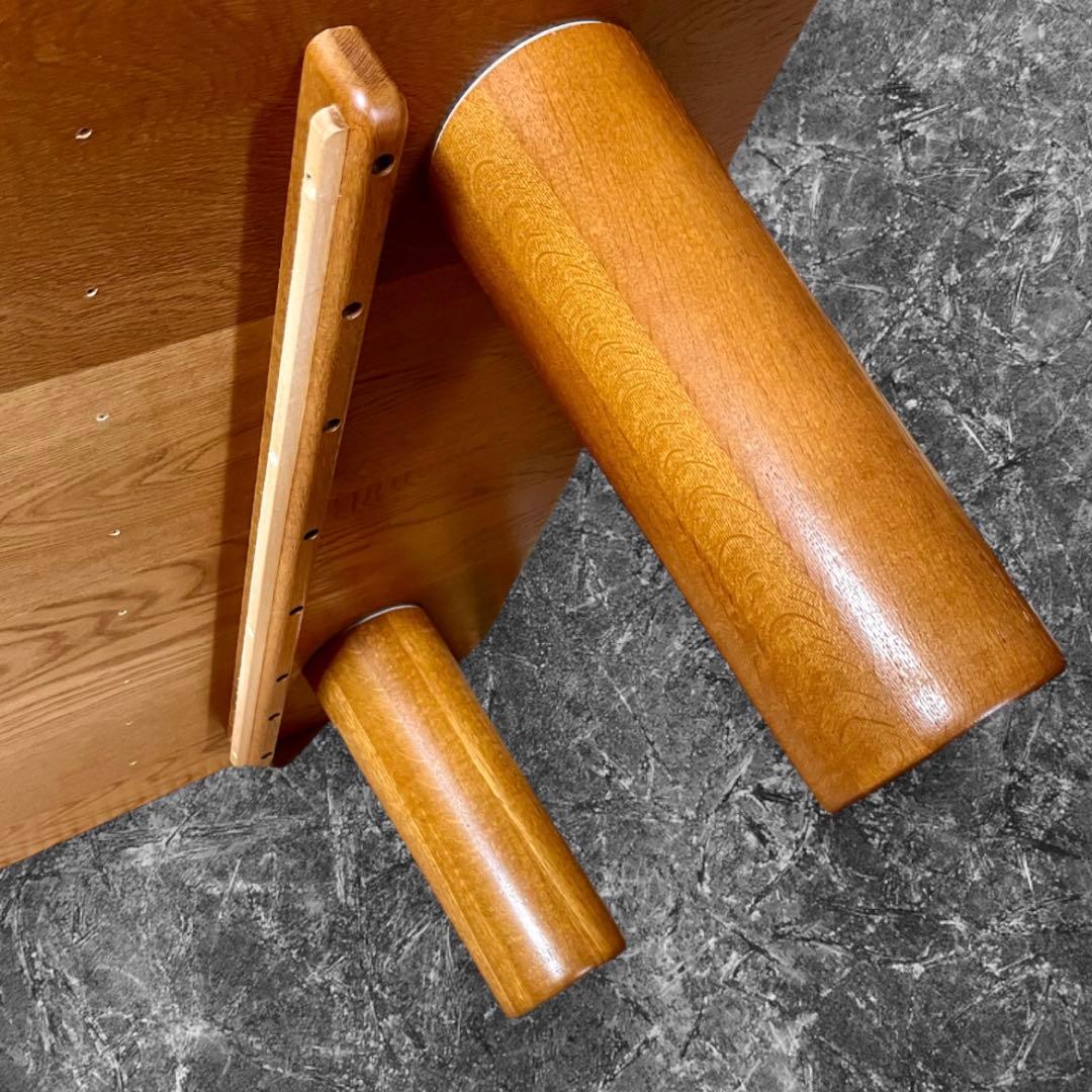 送料込み　木製テーブル　ローテーブル　食卓テーブル　引き出し付き　大人数用　頑丈