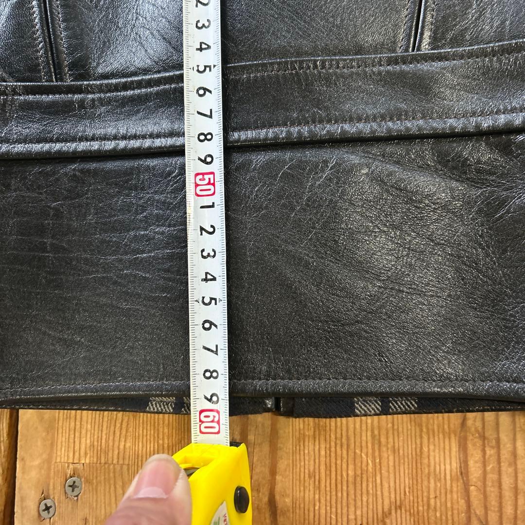 トロフィークロージング　シングルレザージャケット