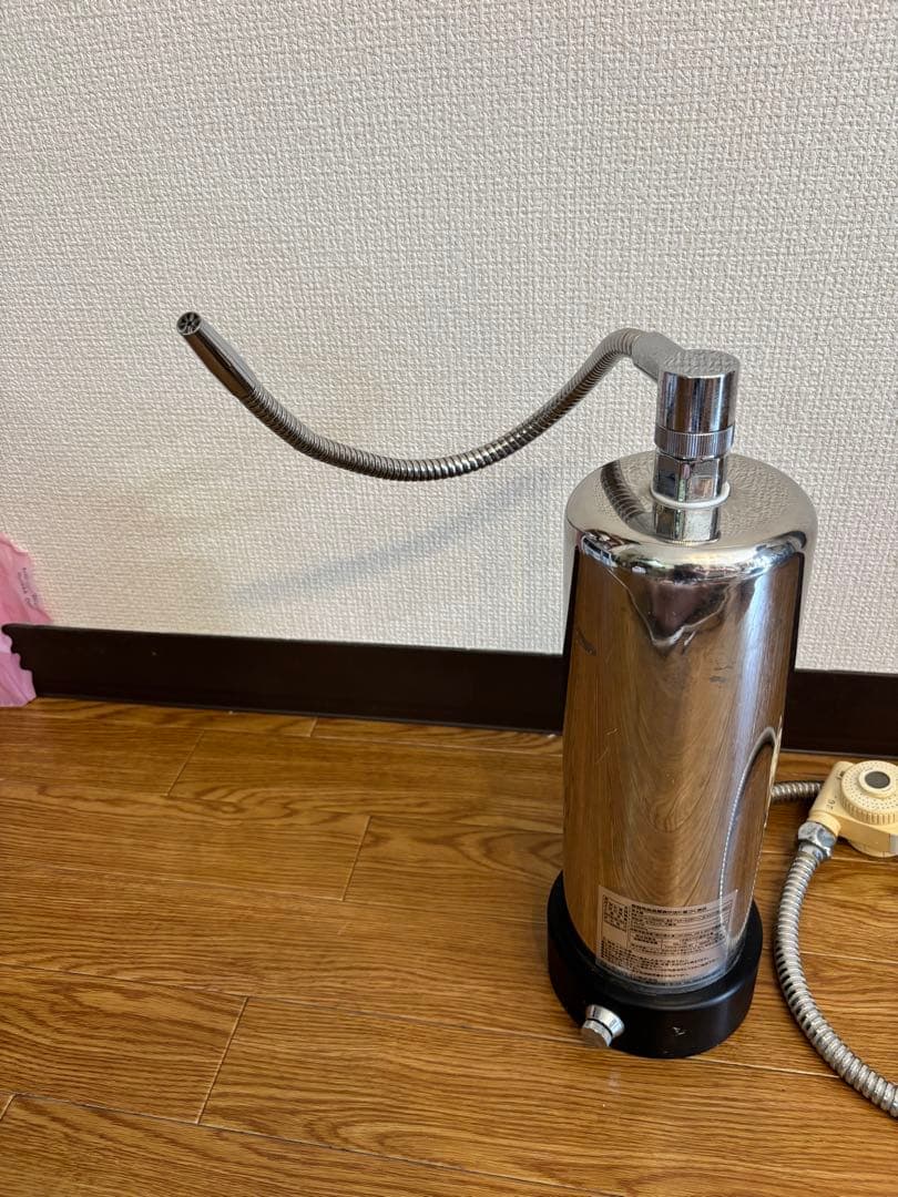 WATER LIFE 浄水器 ステンレス製 ホース付き