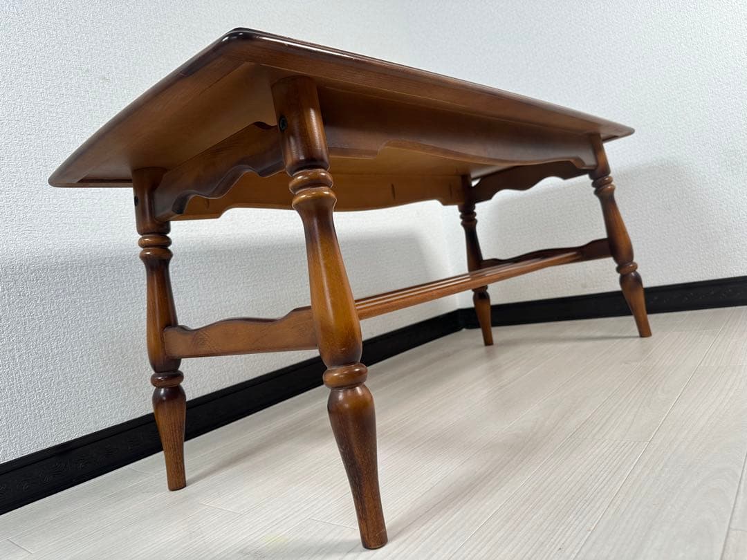 カリモク コロニアル 木製 センターテーブル リビングテーブル ※i4※