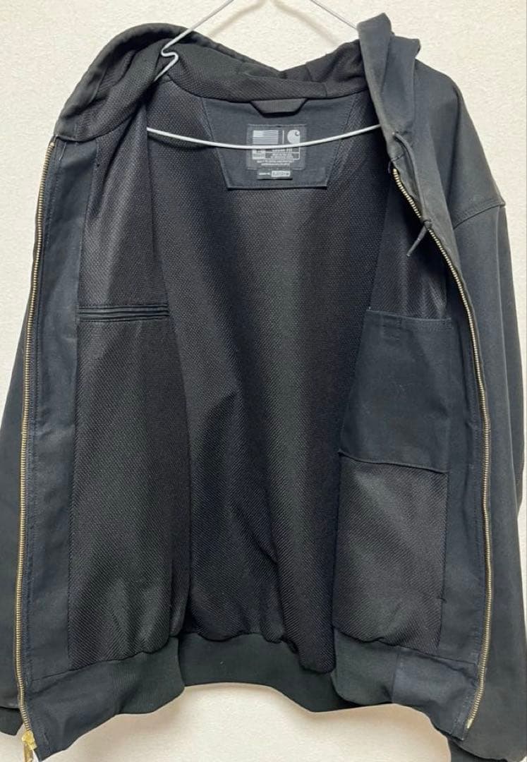 [送料無料] 大人気Carhartt アクティブジャケットXL ブラック