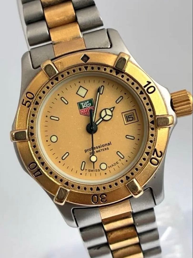 【美品】TAG Heuer プロフェッショナル200M 964.008 稼働品