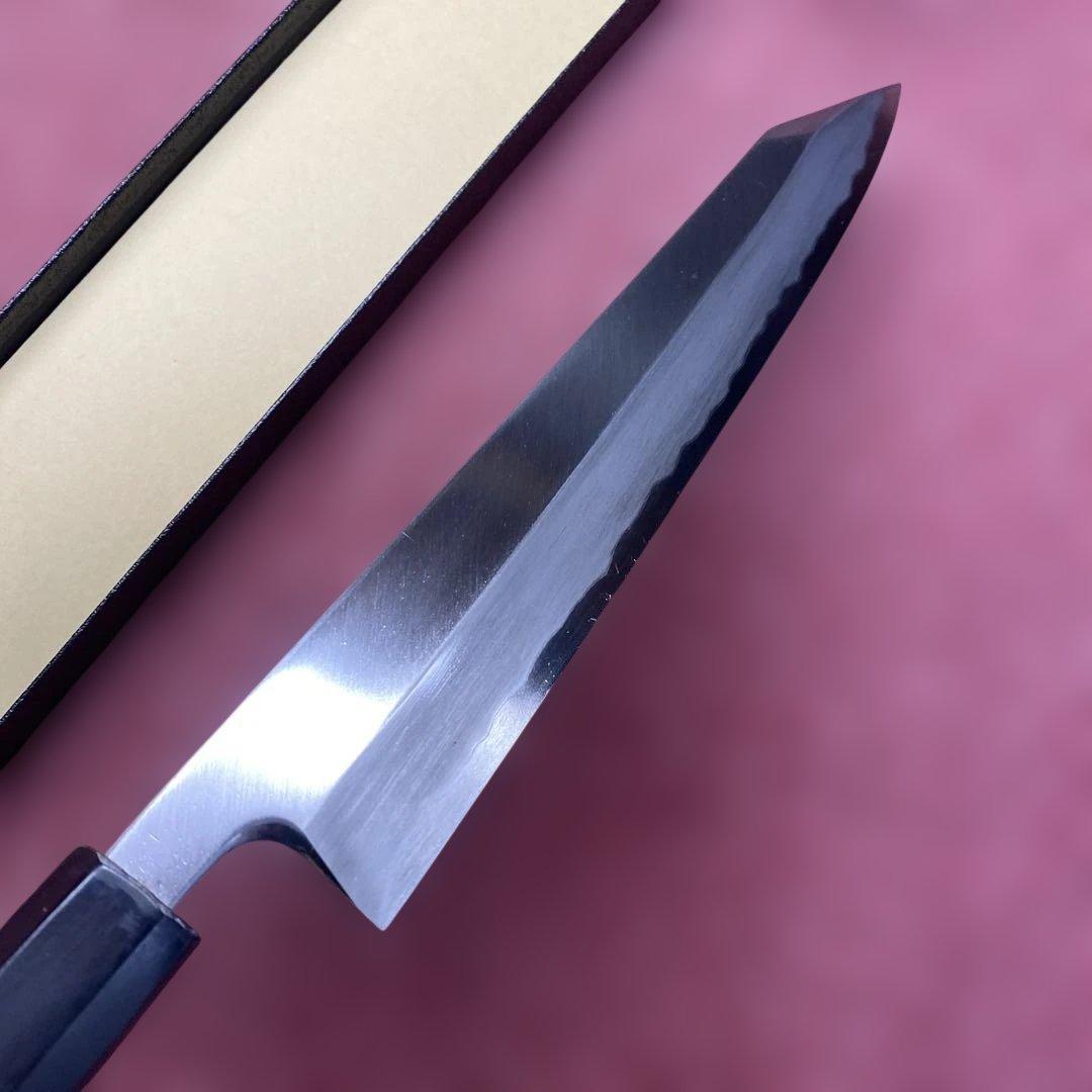 青二鋼　勘所切付型特製万能和包丁　240㎜ 8寸