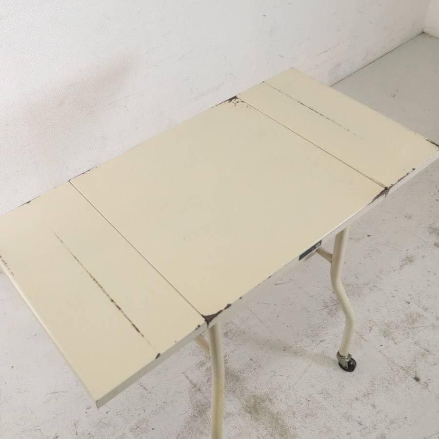 ITO キャスター付き タイプライターデスク バタフライデスク 折りたたみ式