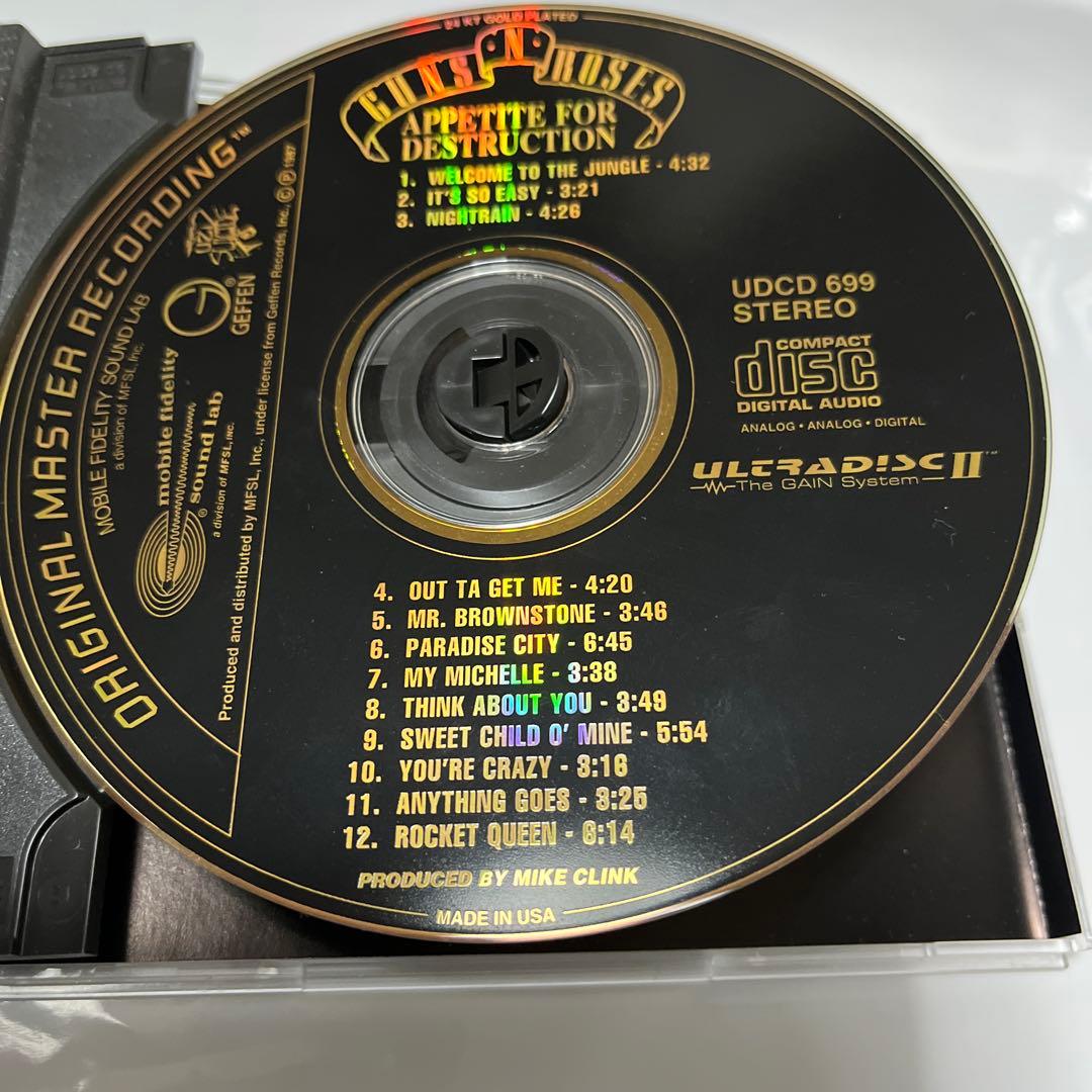 洋楽 Guns N' Roses Appetite for Destruction