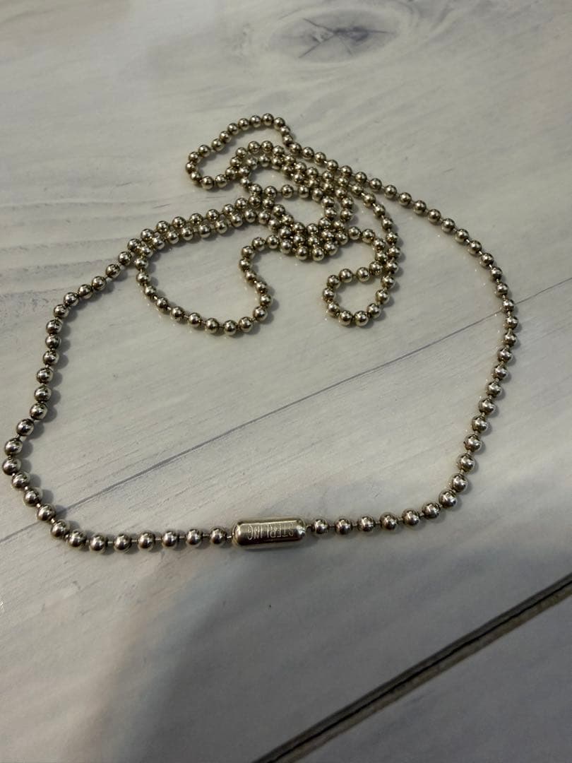 クロムハーツ　ボールチェーン　52センチ