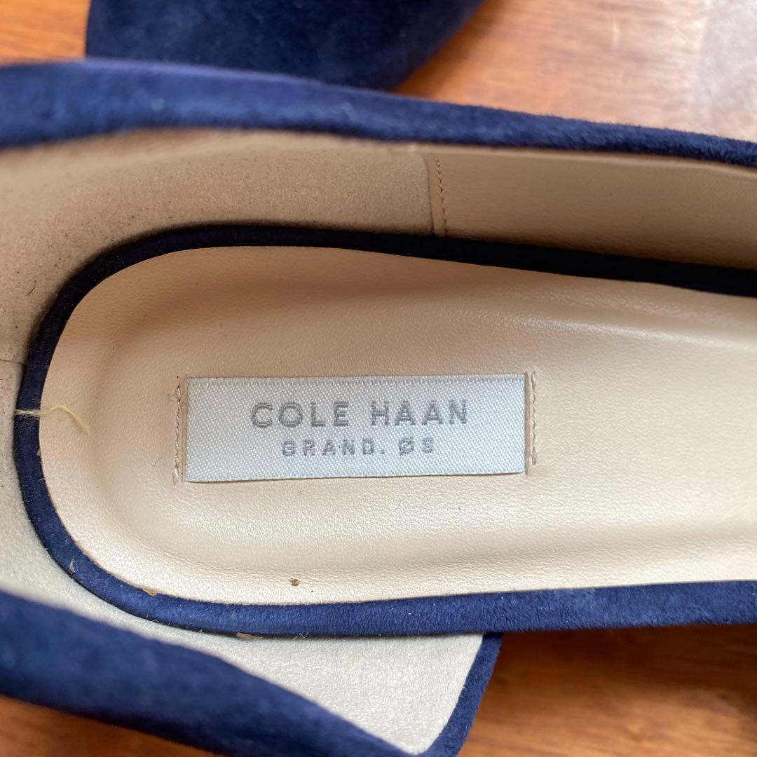 カムイさん専用Cole Haan ネイビー スエード ハイヒール・パンプス