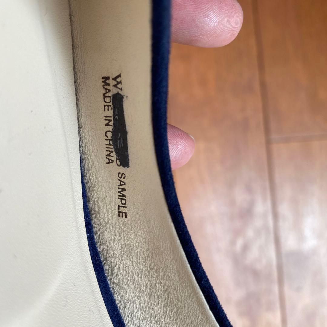 カムイさん専用Cole Haan ネイビー スエード ハイヒール・パンプス