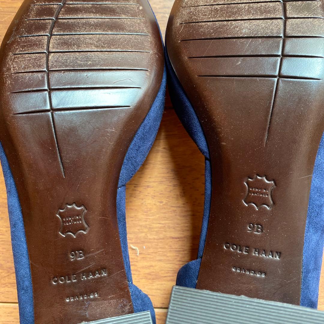 カムイさん専用Cole Haan ネイビー スエード ハイヒール・パンプス