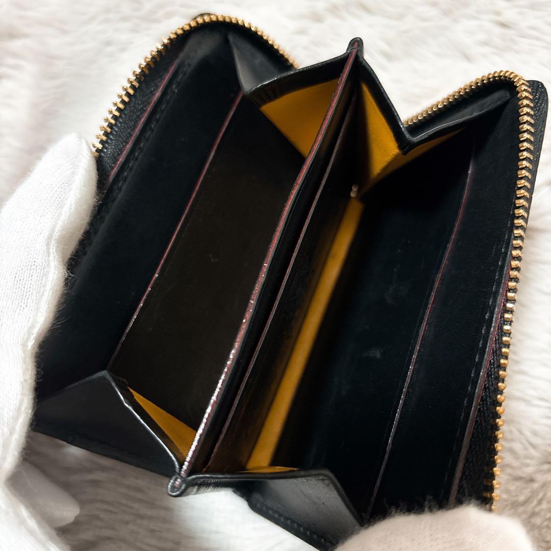 GANZO KESEMA ケース 財布 サメ革 シャークスキン