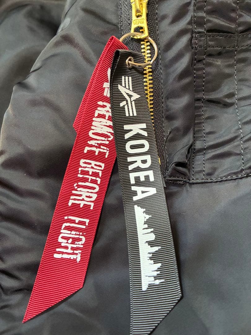 ALPHA INDUSTRIES MA-1 M ブラック