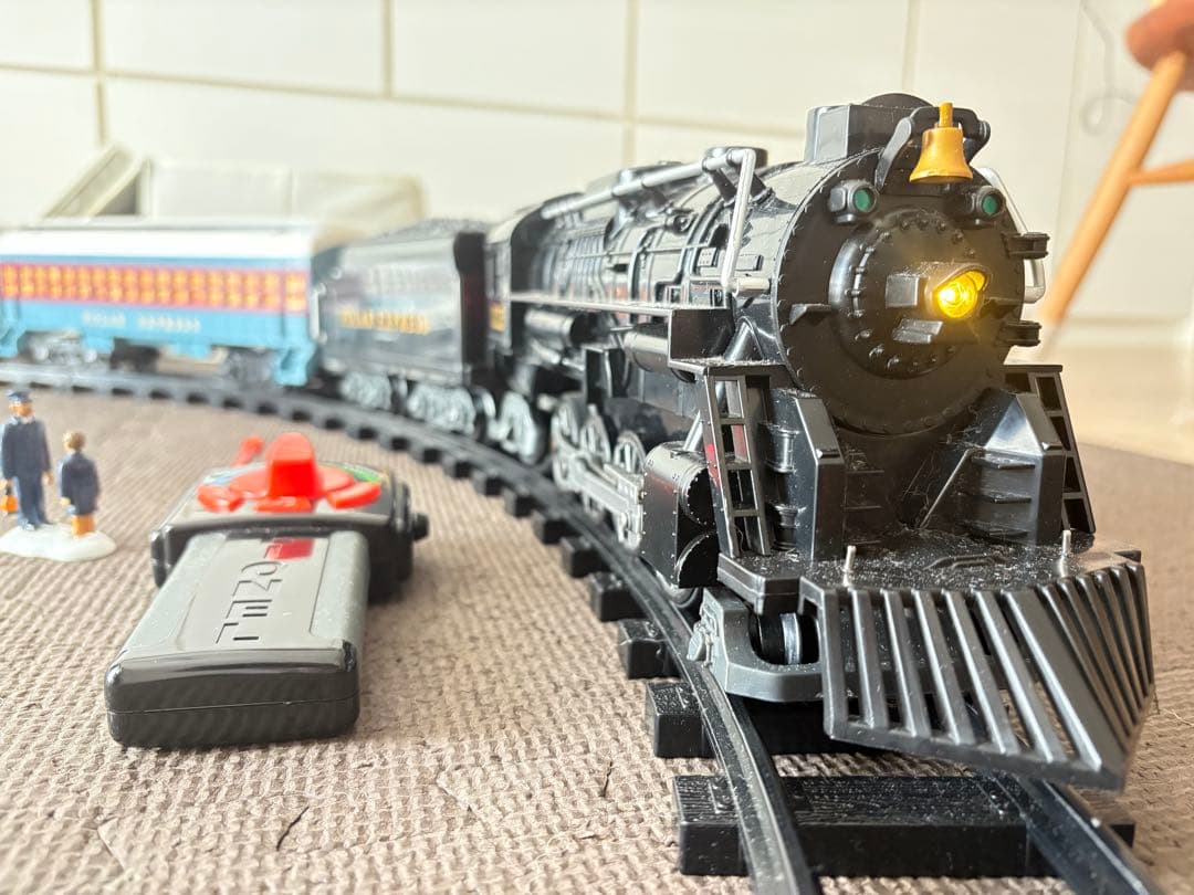 ライオネル　Gゲージサイズ　ポーラーエクスプレス　蒸気機関車　鉄道模型